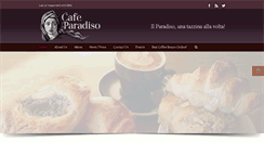 Desktop Screenshot of cafeparadiso.net